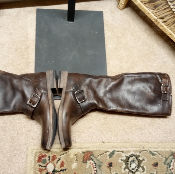 Frye Smith Engineer Boots Size 5.5 - Picture 11 of 13